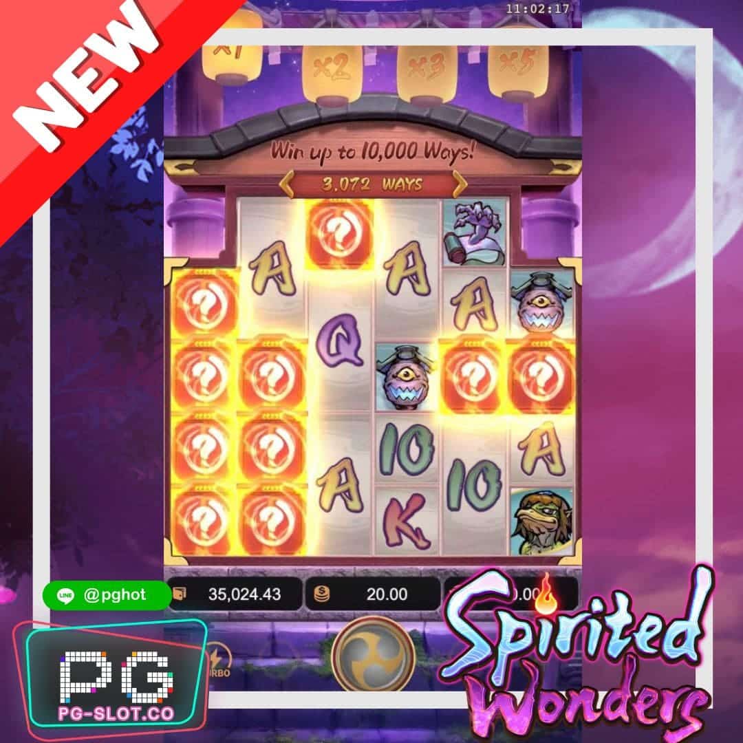 ทดลองเล่นสล็อต Spirited Wonders demo