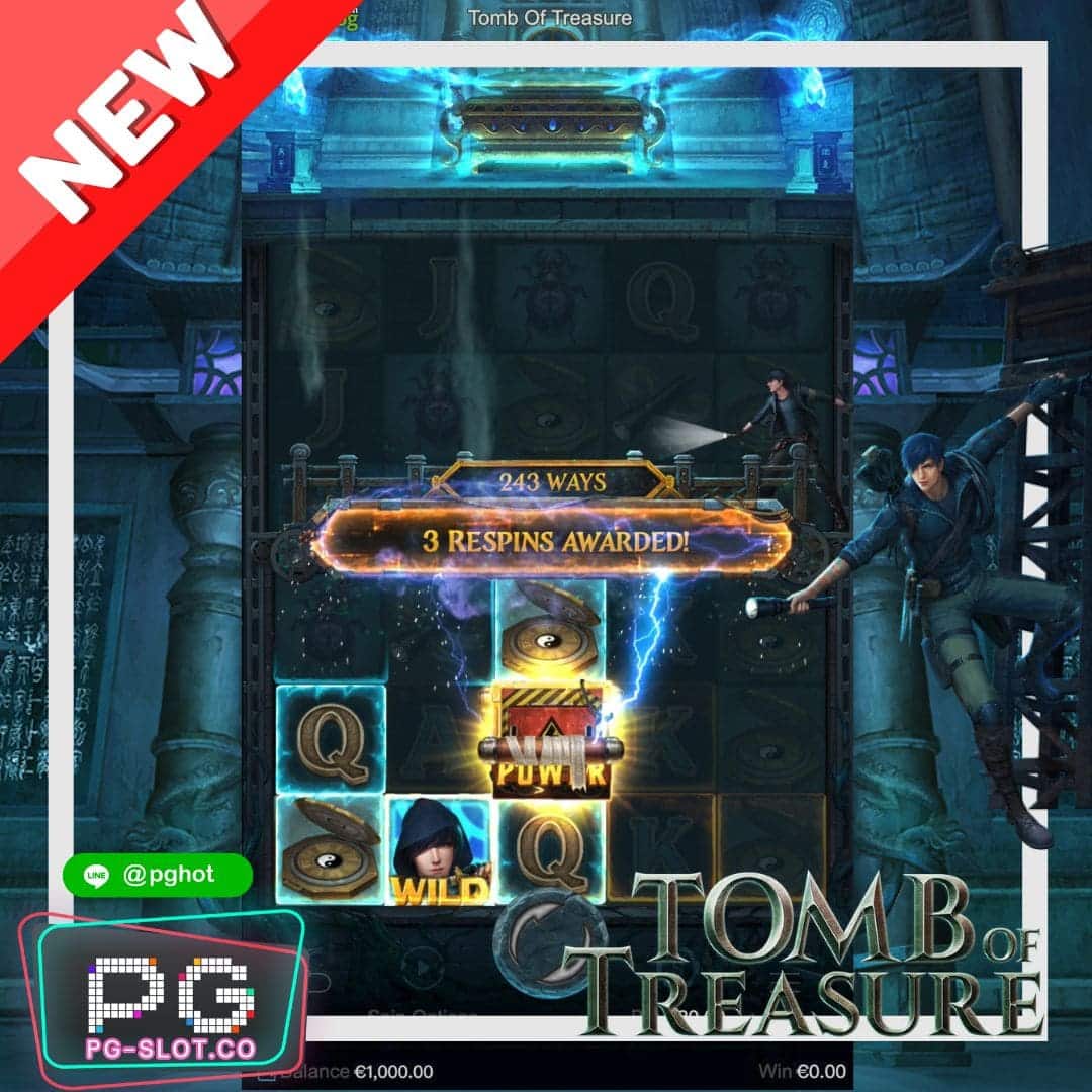 ทดลองเล่นสล็อต Tomb of Treasure demo